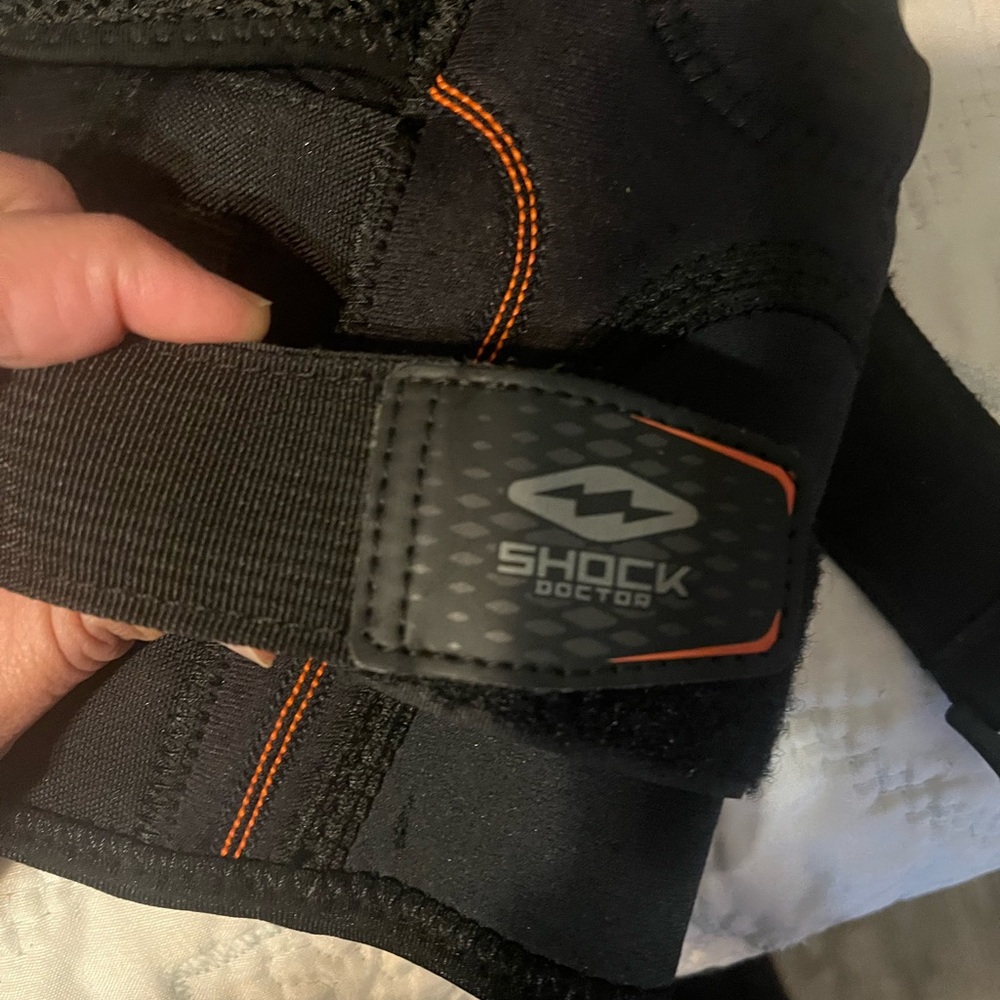 Black and Orange Support Brace